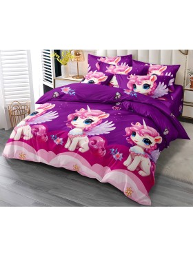 Komplet pościeli 5D    „” MILANO „” 100% satyna - bawełna 4 Częściowy Rozmiar : 160/200cm