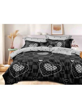 Komplet pościeli 5D    „” MILANO „” 100% satyna - bawełna 4 Częściowy Rozmiar : 160/200cm