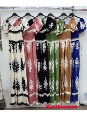 Sukienki damskie Włoski ,size uni  ,paczka 6szt mix kolor