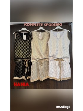 Komplety damskie Włoski , size uni, paczka 6szt, mix kolor