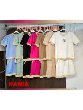 Komplety damskie Włoski , size uni, paczka 6szt, mix kolor