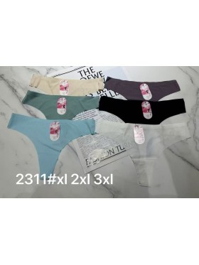 Majtki damskie, size xl-3xl paczka 24szt ,mix kolor