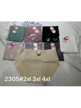 Majtki damskie, size 2-4xl paczka 24szt ,mix kolor