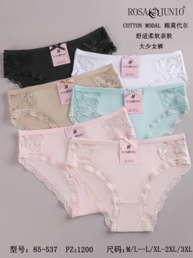 Majtki damskie, size m-3xl paczka 24szt ,mix kolor