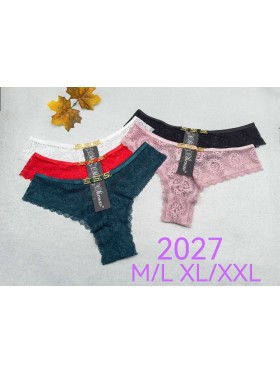 Majtki damskie, size m-2xl paczka 24szt ,mix kolor