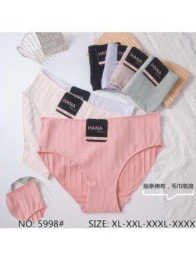 Majtki damskie, size XL-4XL paczka 24szt ,mix kolor