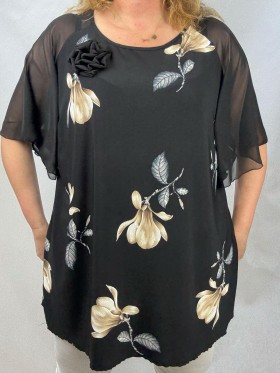 Tuniki damskie Polskie, Size standard, paczka 4szt 1kolor