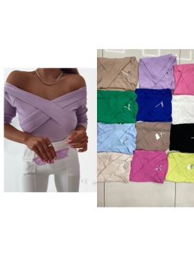 Bluzki  damskie Tureckie, size uni , paczka 10szt,mix kolor