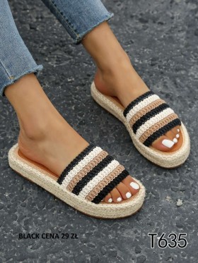 Buty Klapki Damskie (36-41,12par)