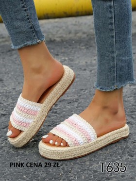 Buty Klapki Damskie (36-41,12par)