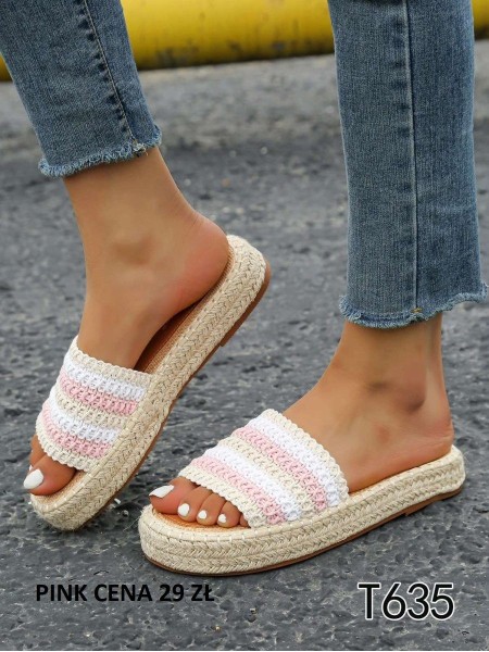 Buty Klapki Damskie (36-41,12par)