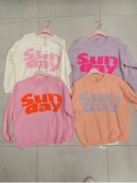 Swetry damskie Tureckie, size uni , paczka 10szt,mix kolor