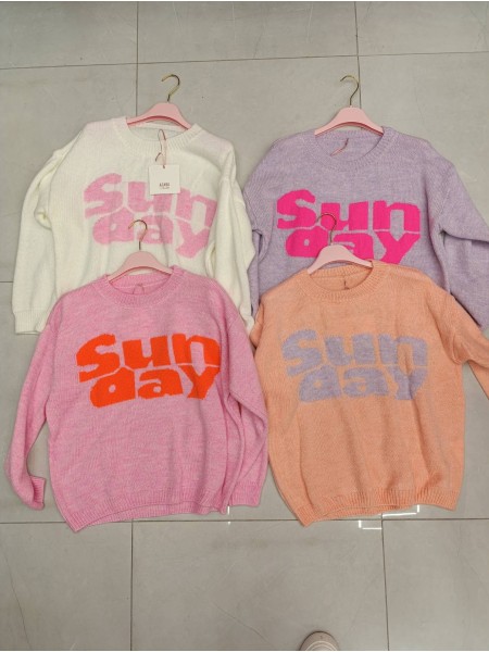 Swetry damskie Tureckie, size uni , paczka 10szt,mix kolor