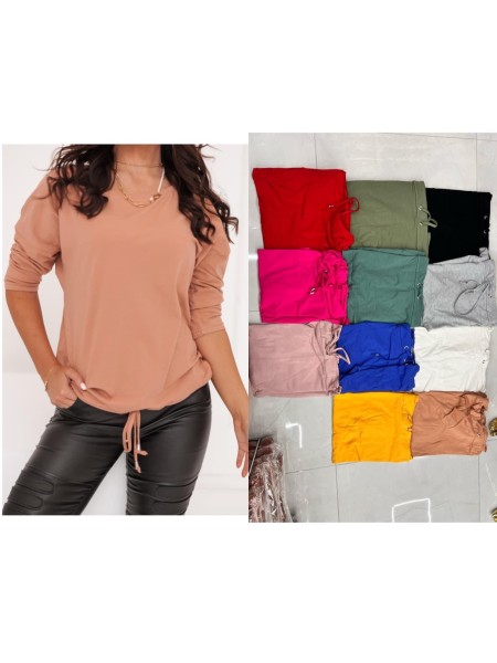 Bluzki  damskie Tureckie, size uni , paczka 10szt,mix kolor
