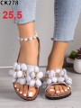 Buty Klapki Damskie (36-41,12par)