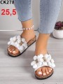 Buty Klapki Damskie (36-41,12par)