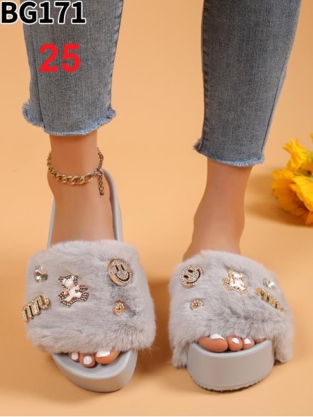 Buty Klapki Damskie (36-41,12par)