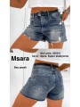 Spodenki jeansowe damskie M'sara , size xs-xl, paczka 12szt,
