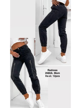 Jeansy damskie , size XS-XL, paczka 12szt,