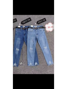 Jeansy damskie , size 38-48, paczka 12szt,