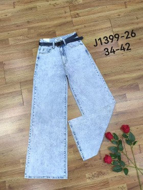 Jeansy damskie , size 34-42, paczka 10szt,