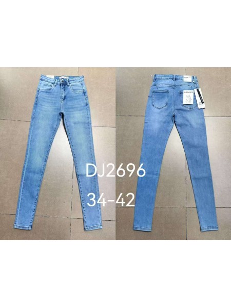 Jeansy damskie , size 34-42, paczka 10szt,