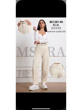 Jeansy damskie  M'sara, size XS-XL, paczka 10szt,