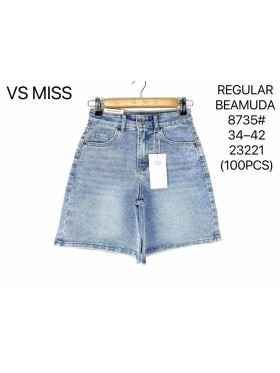 Spodenki jeansowe damskie  , size 34-42, paczka 10szt,