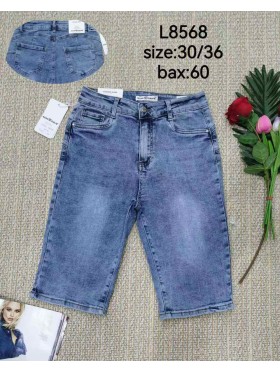 Spodenki jeansowe damskie  , size 30-36, paczka 12szt,