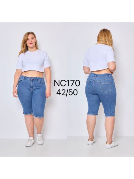 Spodenki jeansowe damskie  , size 42-50, paczka 10szt,