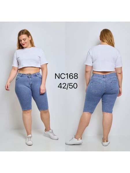 Spodenki jeansowe damskie  , size 42-50, paczka 10szt,
