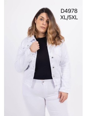Kurtki Jeansowe damskie  , size xl-5xl, paczka 10szt,