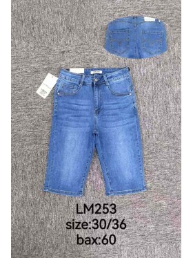 Spodenki jeansowe damskie  , size 30-36, paczka 12szt,