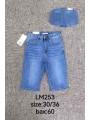 Spodenki jeansowe damskie  , size 30-36, paczka 12szt,