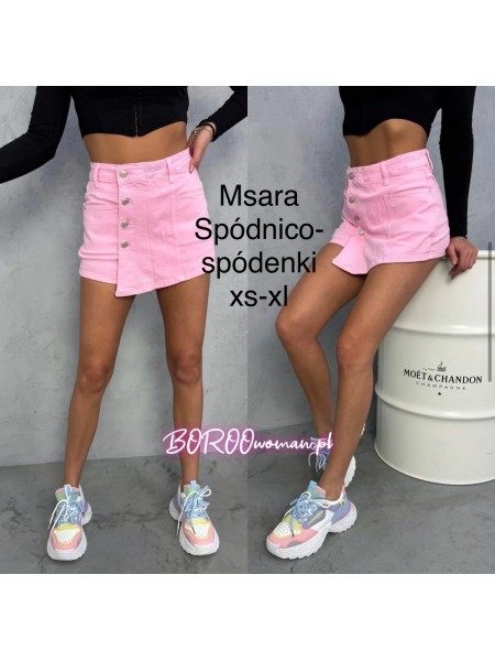 Spódnica krótka jeansowa damska M'sara , size xs-xl, paczka 10szt,