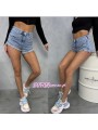 Spodenki jeansowe damskie  , size xs-xl, paczka 10szt,