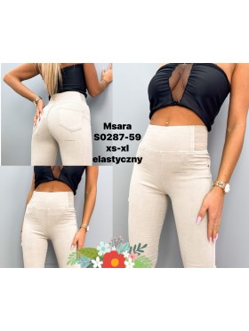 Jeansy damskie M'sara, size XS-XL, paczka 10szt,