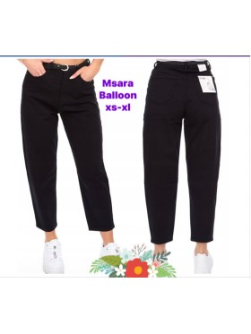 Jeansy damskie M'sara, size XS-XL, paczka 10szt,
