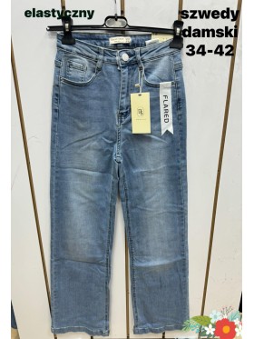 Jeansy damskie , size 34-42, paczka 10szt,