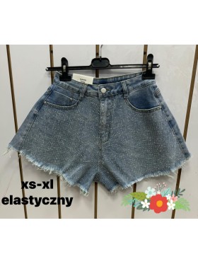 Spodenki jeansowe damskie  , size XS-XL, paczka 10szt,