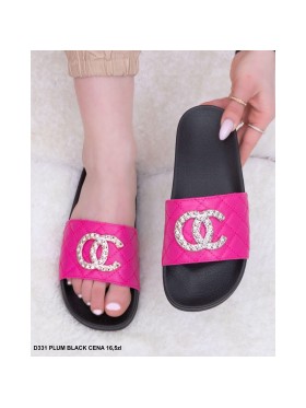 Buty Klapki Damskie (36-41,12par)