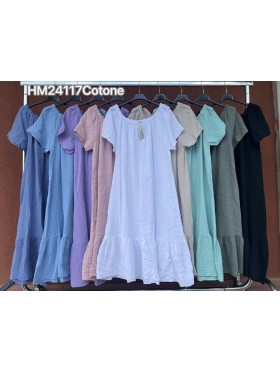 Sukienki damskie wloskie, size uni, paczka 6szt, mix kolor