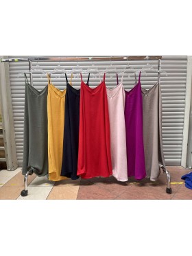 Sukienki damskie polskie, size uni, paczka 6szt, mix kolor