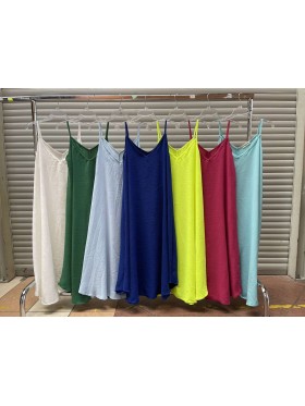 Sukienki damskie polskie, size uni, paczka 6szt, mix kolor