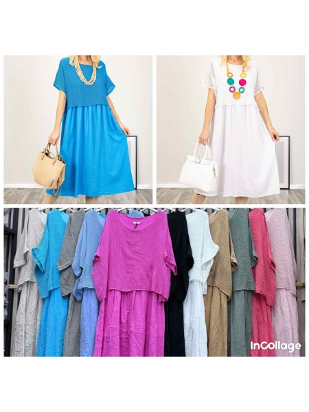 Komplety damskie polskie, size uni, paczka 6szt, mix kolor