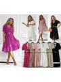 Sukienki damskie polskie, size uni, paczka 6szt, mix kolor