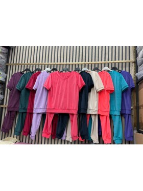 Komplety damskie polskie, size uni, paczka 6szt, mix kolor