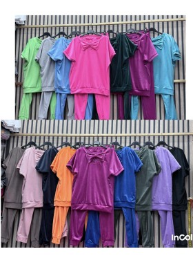 Komplety damskie polskie, size uni, paczka 6szt, mix kolor