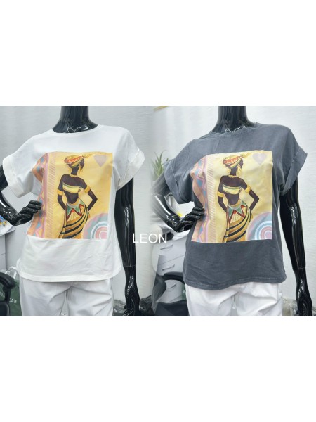 Bluzki damskie , size uni, paczka 6szt, mix kolor