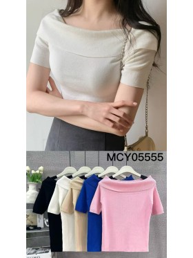 Bluzki damskie , size uni, paczka 6szt, mix kolor